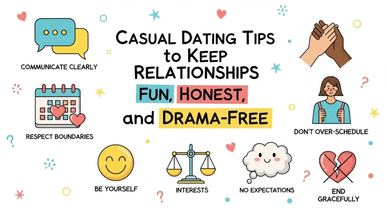 Casual dating tips to keep relationships fun honest and drama free