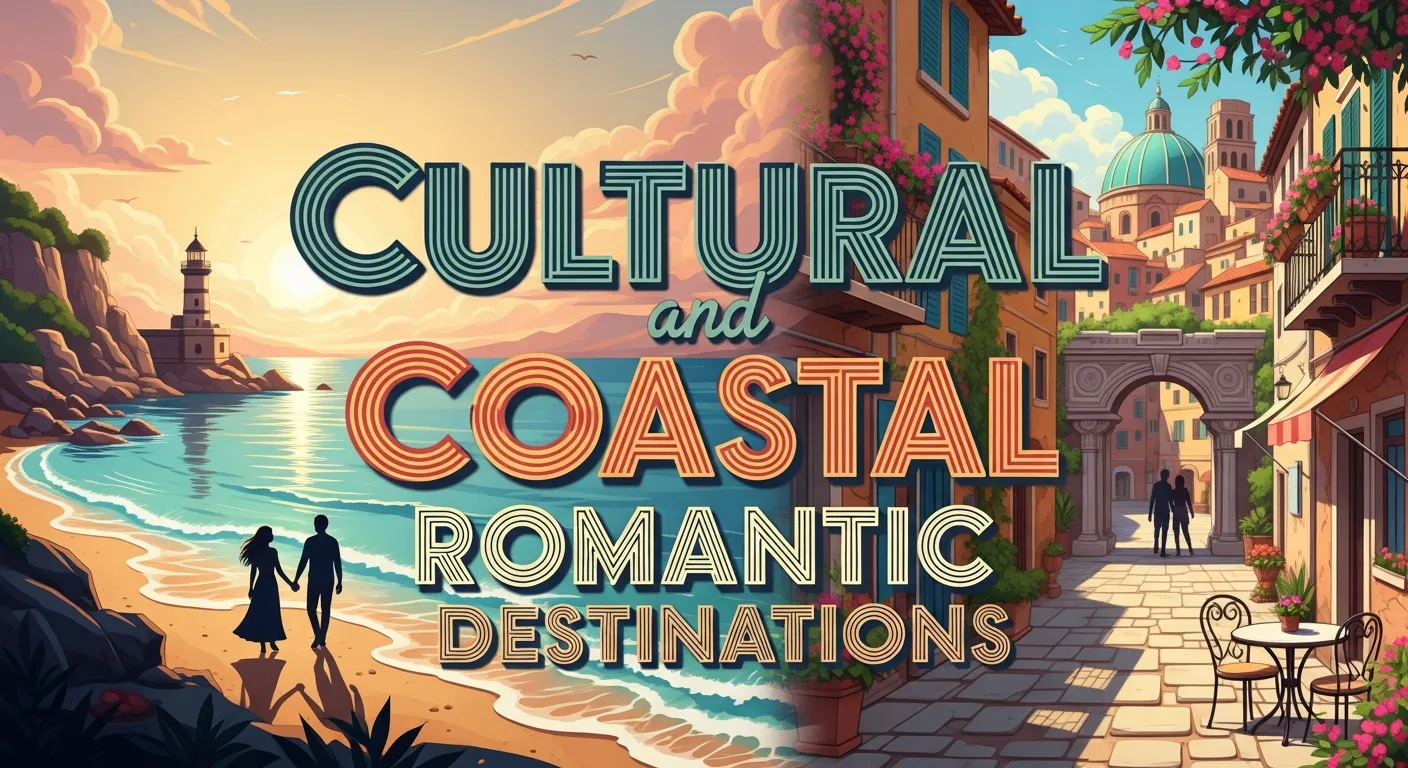 Couple walking through historic Prague streets with gothic architecture and warm evening lights creating a romantic atmosphere