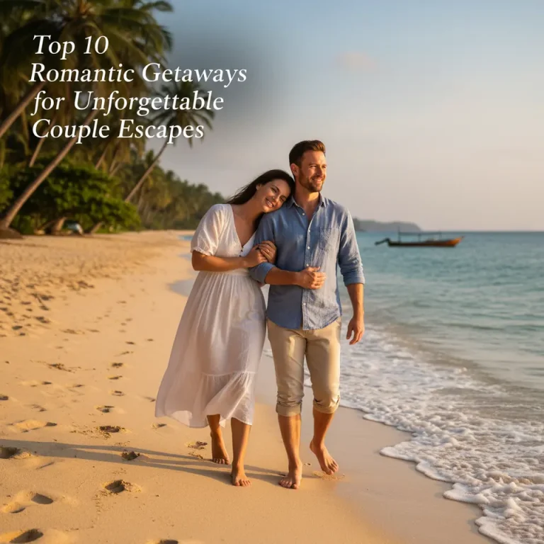 Top 10 Romantic Getaways for Unforgettable Couple Escapes