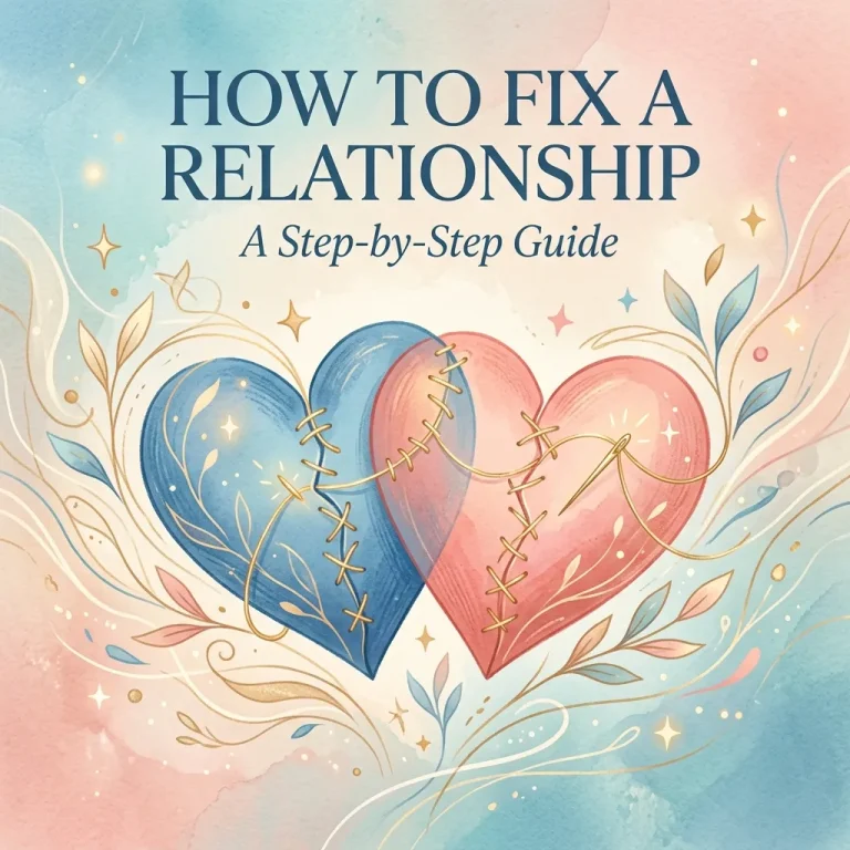 How to Fix a Relationship A Step-by-Step Guide